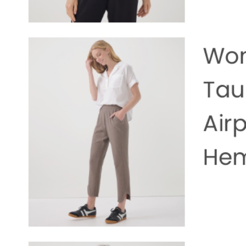 Pact women’s airplane tulip hem pant